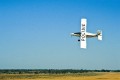 A Pilatus PC-6 of the South African police on a training flight north of Pretoria.